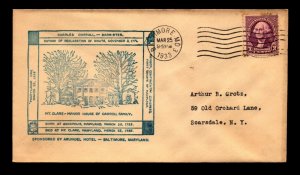 1933 Charles Carroll Declaration of Rights Cover - N382