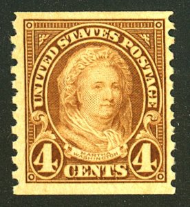 U.S. #601 MINT OG NH