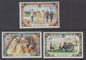 Montserrat 363-365 MNH VF