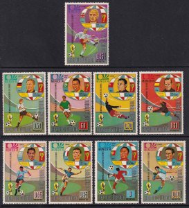 Equatorial Guinea 73122-73130 Soccer MNH VF