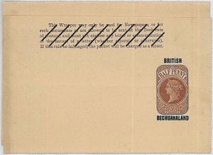 30096  - British BECHUANALAND: POSTAL STATIONERY - NEWSPAPER WRAPPER : H & G #3