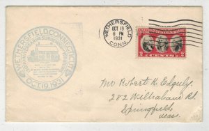 1931 BATTLE OF YORKTOWN 703 WETHERSFIELD CONNECTICUT SERVICED ROBERT EDGERLY