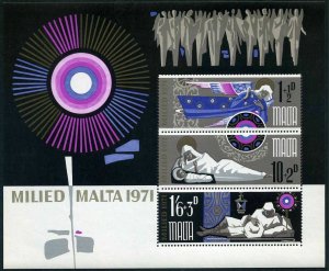 Malta MNH S/S B9A Christmas 1971