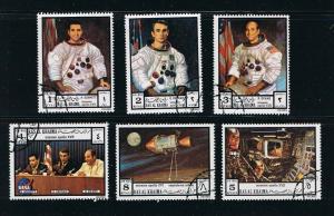 = Apollo 17 - Orbit - Cernan Evan Schmitt, Space Full Set of 6 q20