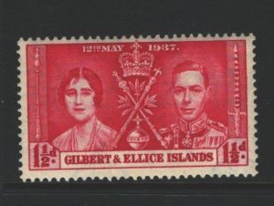 Gilbert and Ellice Islands Sc#38 MLH