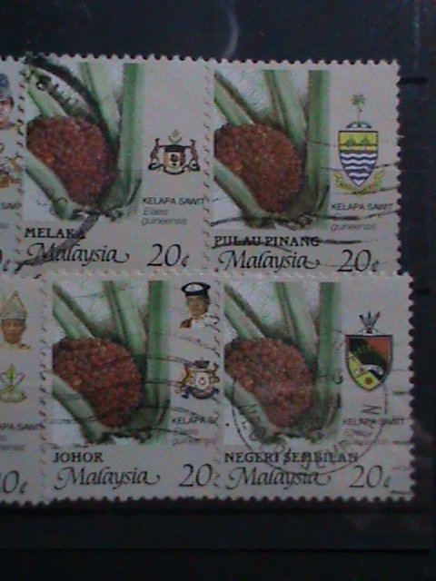 ​MALAYSIA STAMPS: 1986 SC#195 -VERY OLD USED SETS STAMP. VERY RARE