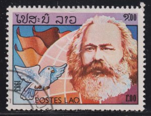 Laos 499 Karl Marx (1818-1883) 1983