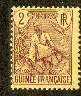 FRENCH GUINEA 19 MH SCV $1.20 BIN .75 PERSON