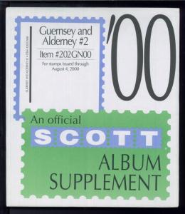 2000 Scott #2 Guernsey & Alderney Stamp Album Supplement Item #202GN00