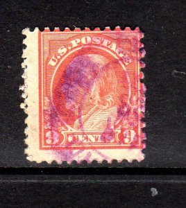 #509 9 CENT FRANKLIN F-VF USED f