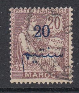 FRENCH MOROCCO, Scott 32, used