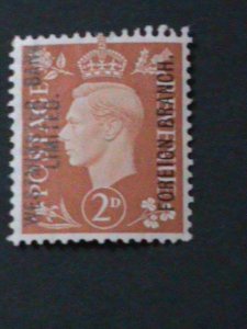 ​GREAT BRITAIN-1937 KING GEORGE VI MLH VF-87 YEARS OLD -HARD TO FIND OVPT.