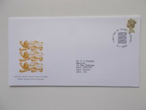 2000 Millennium 1st Machin First Day Cover + Windsor FDI & Typed Address Cat £3 