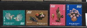 REPUBLIC OF CHINA, 1875-1878, MNH,TAIWANESE HANDICRAFT PRODUCTS