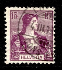 Switzerland Stamp #131 USED FU SINGLE