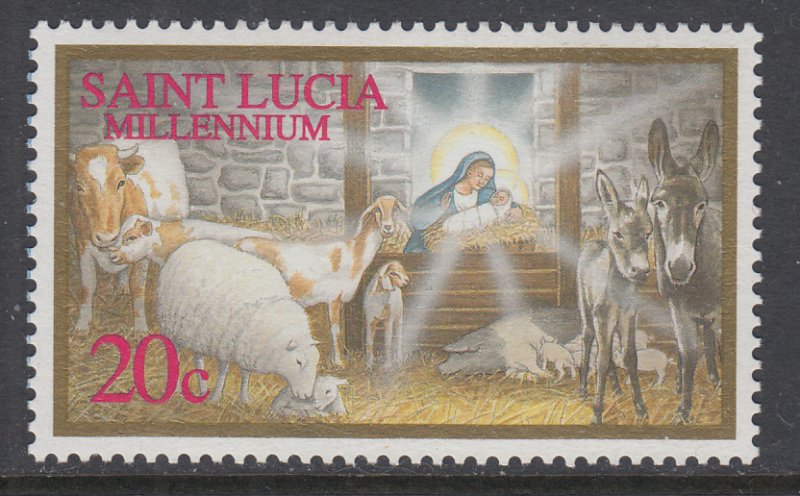 St Lucia 1111 Christmas MNH VF