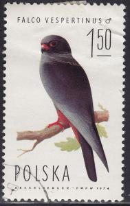 Poland 2076 Red-Footed Falcon (M) 1975