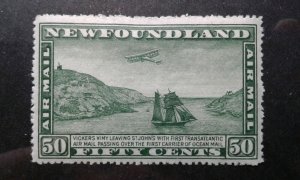  Newfoundland #C7 mint hinged e203 7496