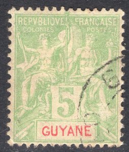 FRENCH GUIANA SCOTT 36