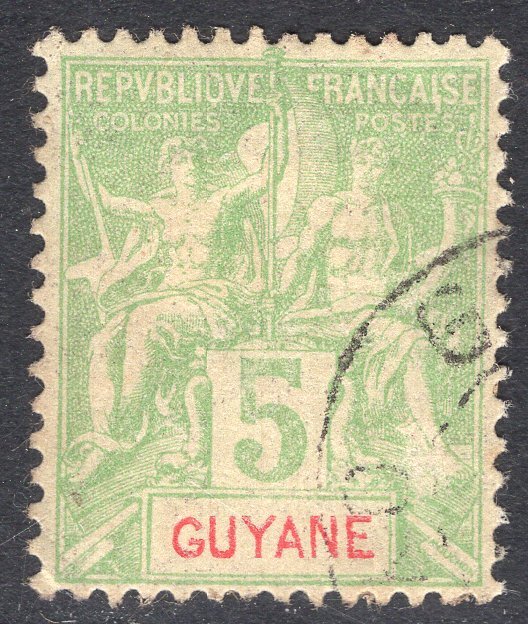 FRENCH GUIANA SCOTT 36