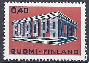 FINLAND 1969 Scott 483  mnh fvf EUROPA