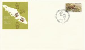 1981 Canada FDC Sc 883 - Canadian Endangered Wildlife - Vancouver Island Marmot