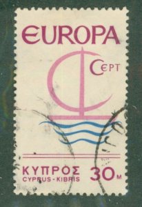 Cyprus 276 USED BIN $0.50