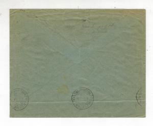 1925 Lubeck Germany Perfin cover to Helsinki Finland Commerce Bank Postage Due