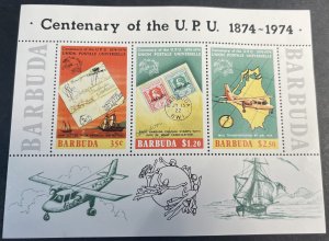 BARBUDA # 169a--MINT NEVER/HINGED---SOUVENIR SHEET--1974