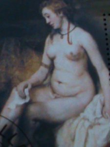 ​GABON-2023- FAMOUS NUDE ARTS PAINTINGS-S/S-CTO-VF-EST.$14- HARD TO FIND