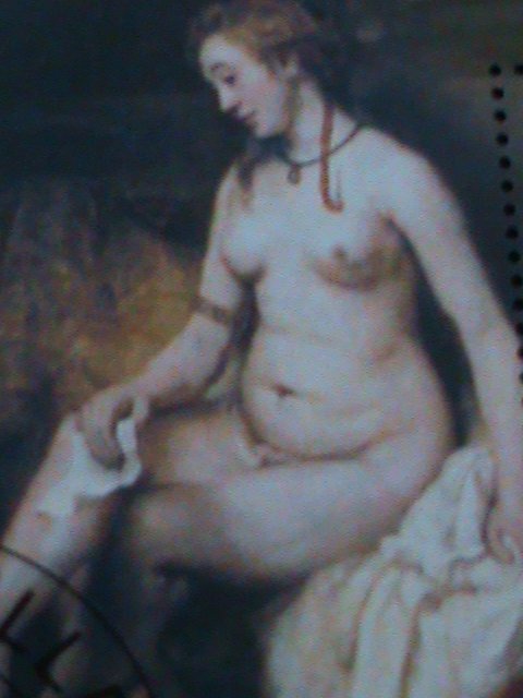 ​GABON-2023- FAMOUS NUDE ARTS PAINTINGS-S/S-CTO-VF-EST.$14- HARD TO FIND