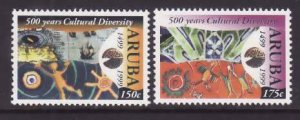 Aruba-Sc#178-9- id5-unused NH set-Discovery of Aruba-Maps-1999-