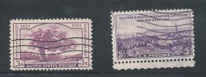 #772-773 Used 10 Cent lot.