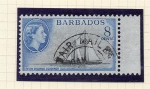 Barbados 1953 QEII Early Issue Fine Used 8c. 277269