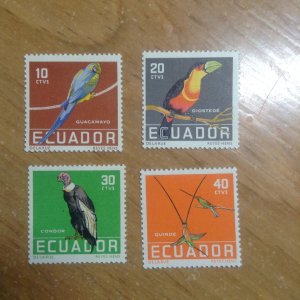 Ecuador # 634-37  MH