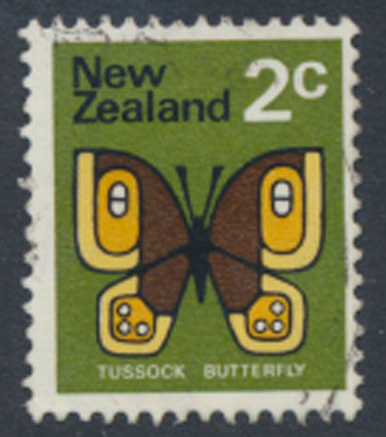 New Zealand SG 916  Used   SC# 440 Butterfly 1970    see scan