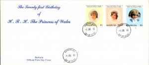 Barbuda, Worldwide First Day Cover, Royalty