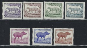 Paraguay 594-97;C291-93 MNH 1961 set (fe6730)