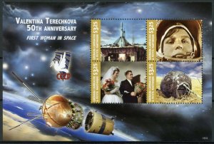 Grenadines Grenada Stamps 2016 MNH Valentina Terechkova First Woman Space 4v M/S