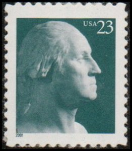 United States 3468A - Mint-NH - 23c George Washington (2001)