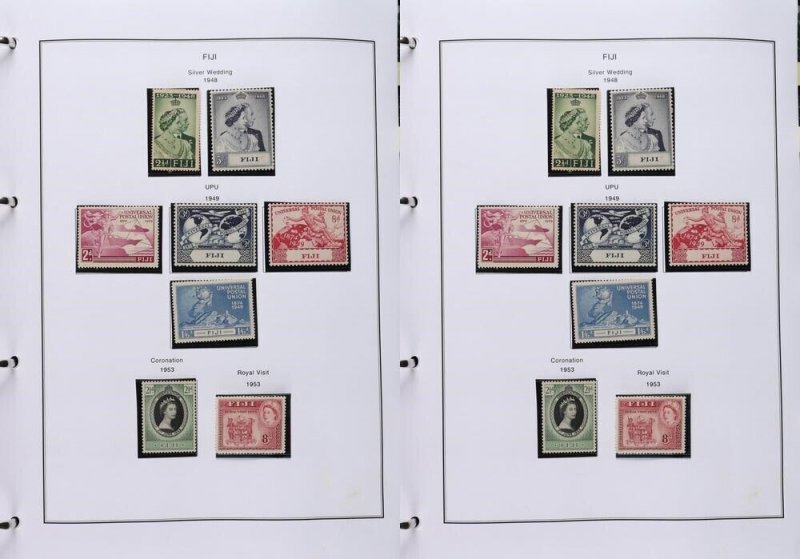 FIJI 1901-2013 collection. total cat £2050. High FV. (980, 61 M/S & sheetlets)