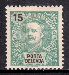 Ponta Delgada - Scott #17 - MH - Old-time hinge - SCV $2.25