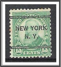 US Precancel #694 New York NY Used