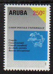 Aruba  #49  MNH 1989   UPU