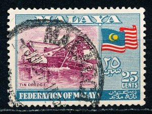 Malaya Federation #82 Single Used