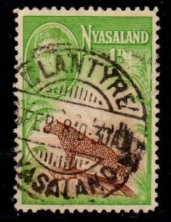 Nyasaland Protectorate - #84 Tiger  - Used