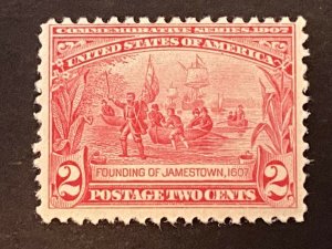 US Stamps - SC# 329 - MVLH - Catalog Value $30.00