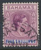 Bahamas SG 156b SC#112  Used 1938+ definitive wmk script