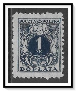 Poland #J40 Postage Due NG