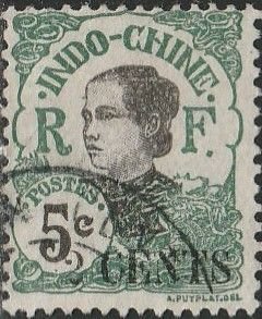 Inso-china, #68 Used, From 1919